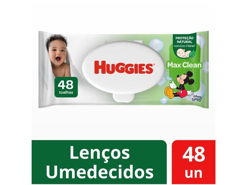 Imagem de Lenços Umedecidos Huggies Classic Max Clean - 48 Unidades