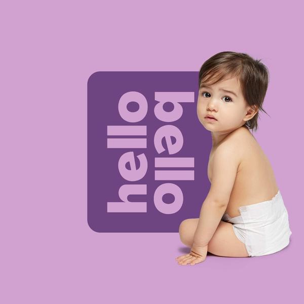 Imagem de Lenços umedecidos para bebês Hello Bello Extra Gentle com aroma de lavanda 540