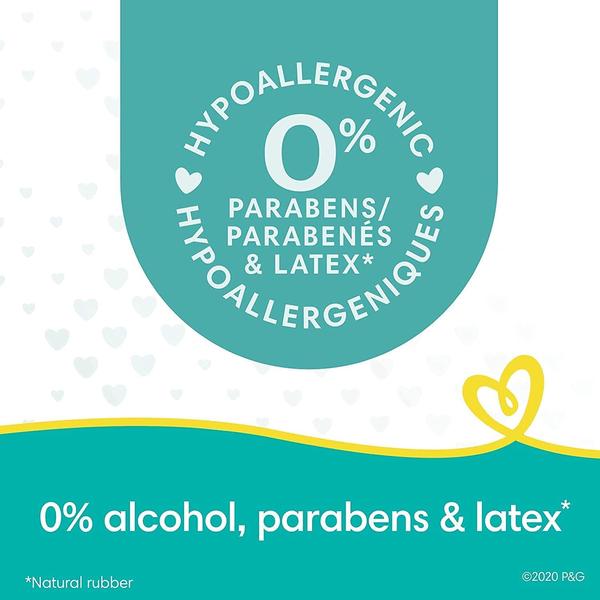 Imagem de Lenços umedecidos para bebês Pampers, 10 vezes sem perfume, pacotes pop-up, 800