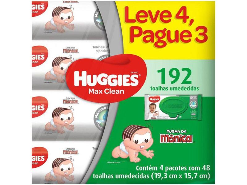 Imagem de Lenços Umededecidos Huggies Classic - 192 Unidades