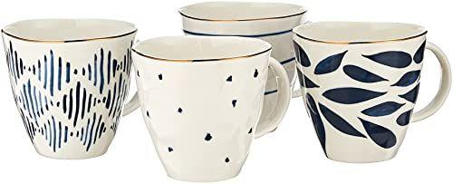 Imagem de Lenox Blue Bay 4-Piece Dessert Caneca Set, 2,75 LB