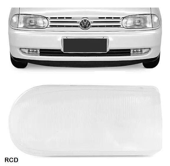 Imagem de Lente farol esquerdo volkswagen gol 1995/1999 (rcd)