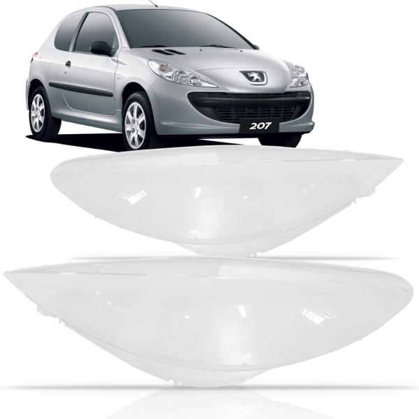 Imagem de Lente Farol Peugeot 207 Hoggar 2009 Á 2014