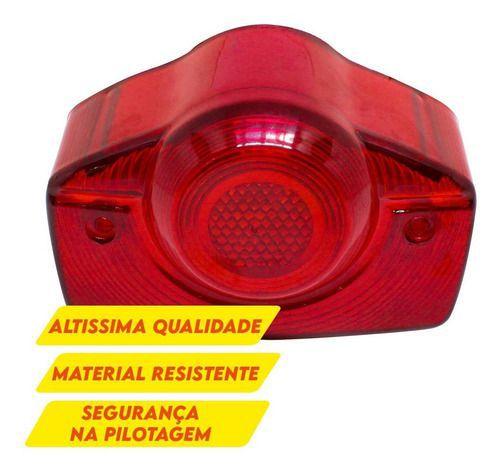 Imagem de Lente Lanterna Traseira Honda Cg 125 77 A 82 Xy 50 Stylu