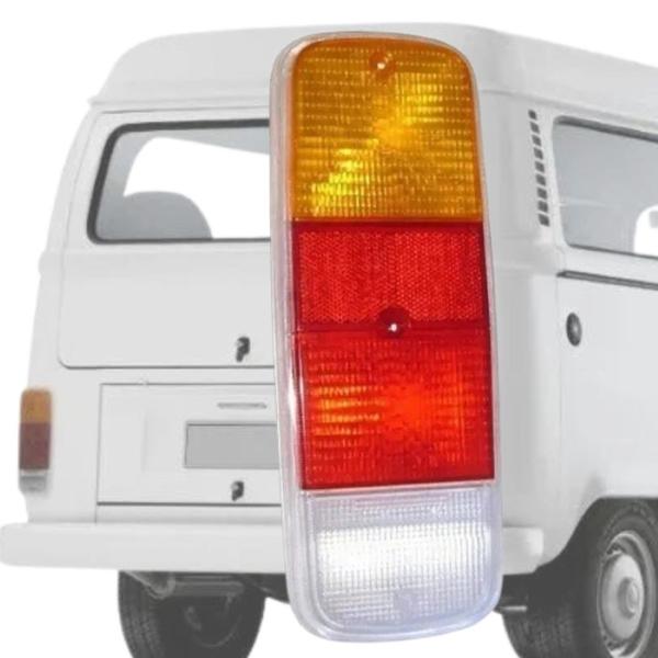 Imagem de Lente Lanterna Traseira Kombi Clipper Tricolor