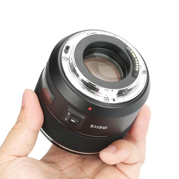 Imagem de Lente Meike 85 mm F1.8 EF Mount Full Frame Auto Focus Canon