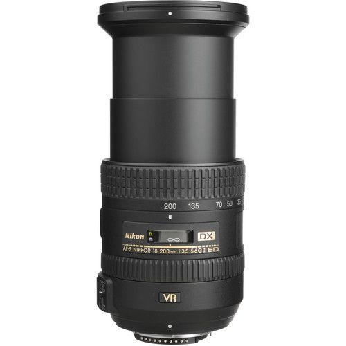 Lente nikon af-s dx nikkor 18-200mm f/3.5-5.6g ed vr ii Imagem de Lente nikon af-s dx nikkor 18-200mm f/3.5-5.6g ed vr ii