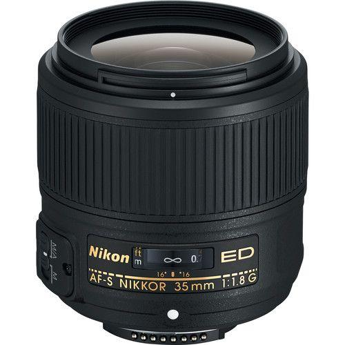 Lente nikon af-s nikkor 35mm f/1.8g ed Imagem de Lente nikon af-s nikkor 35mm f/1.8g ed