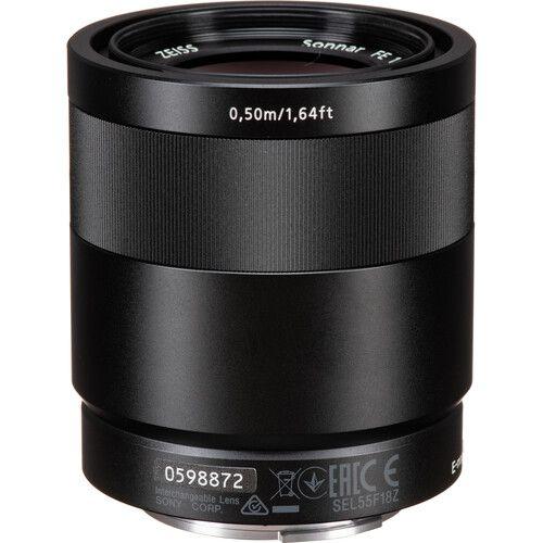 Imagem de Lente sony sonnar t* fe 55mm f/1.8 za sel55f18z br