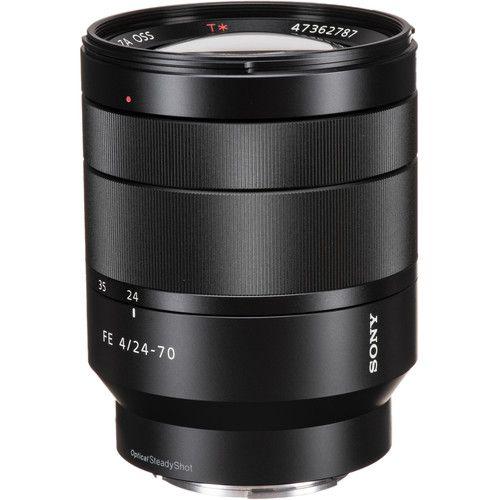 Imagem de Lente sony vario-tessar t* fe 24-70mm f/4 za oss