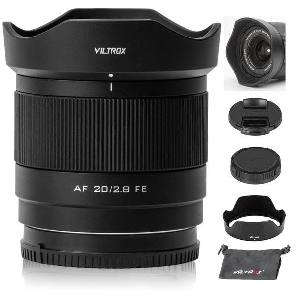 Imagem de Lente VILTROX 20mm F2.8 FE Auto Focus Full Frame para Sony E