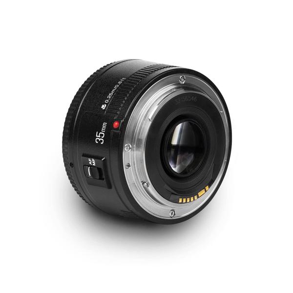 Imagem de Lente YONGNUO YN35mm F2 1:2 AF/MF grande angular para Canon EF