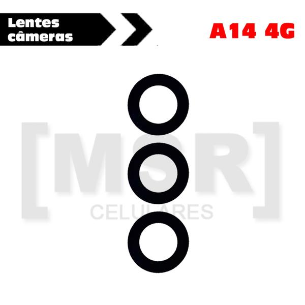 Imagem de Lentes das câmeras celular SAMSUNG modelo A14 4G