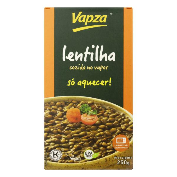 Lentilha no Vapor VAPZA 250g Imagem de Lentilha no Vapor VAPZA 250g