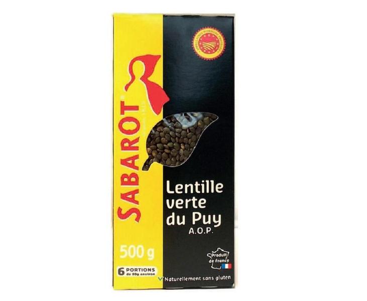 Imagem de Lentilhas Aop Du Puy Sabarot 500G (2 Caixinhas)