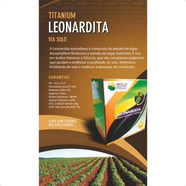 Imagem de Leonardita Australiana Algas Adubo Orgânico Fertilizante 1kg