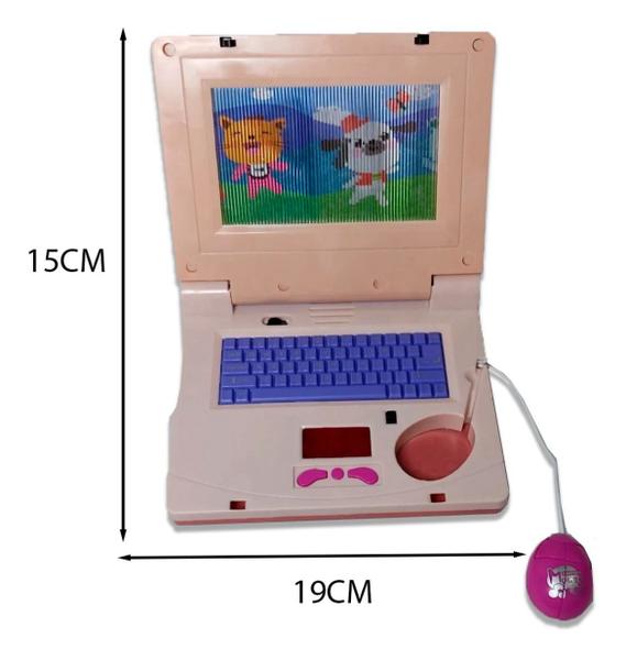 Imagem de Leptop Notebook Infantil Toca Musica E Luz Brinquedo Educativo Portatil