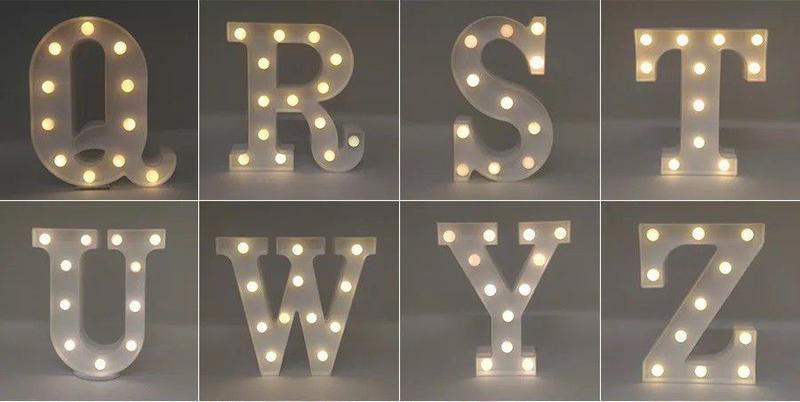 Imagem de Letra Led Decorativa Letra R 22Cm