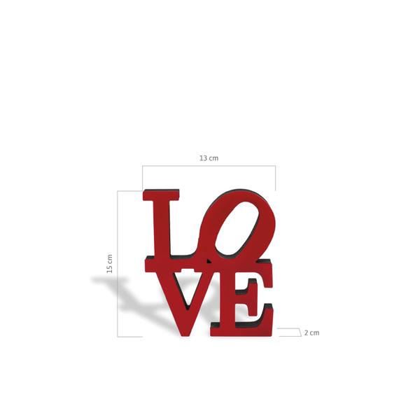 Imagem de Letras decorativas Love - cor vermelha