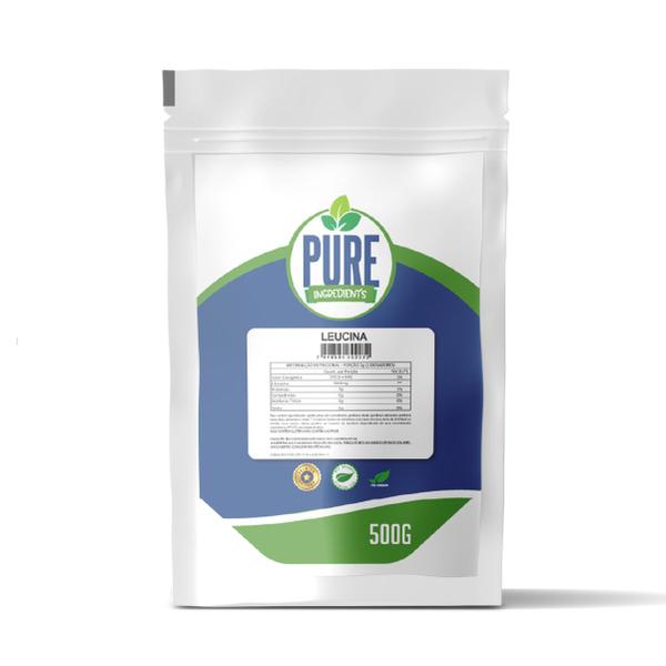 Imagem de Leucina 500g Pura Com Laudo Pure Athletic 