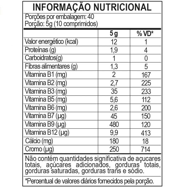 Imagem de Levedo de Cerveja Complexo B 400 Comprimidos 500mg Fitoprime