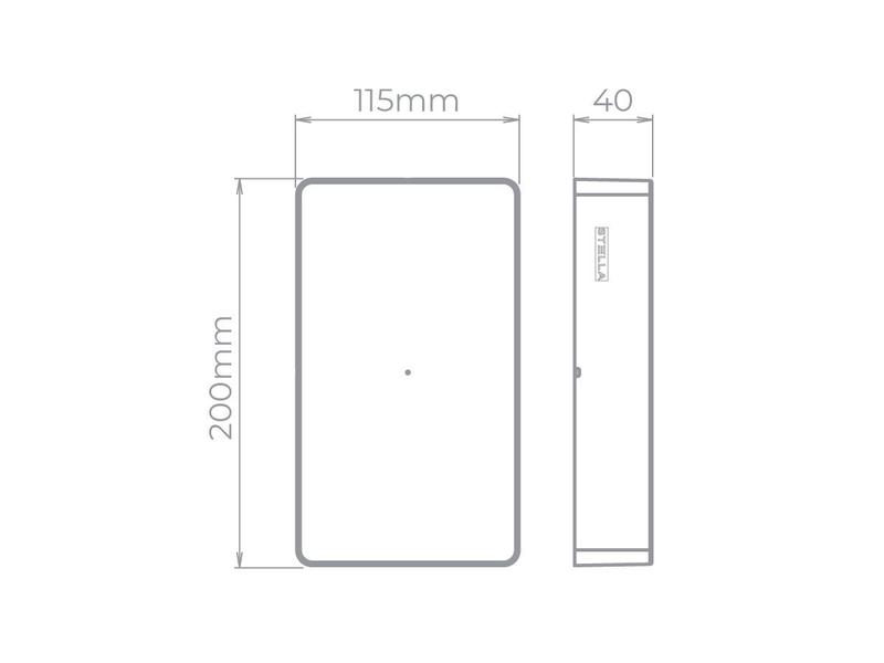 Imagem de LICHT ARANDELA DE LUZ GERAL 5W - Stella STH7700