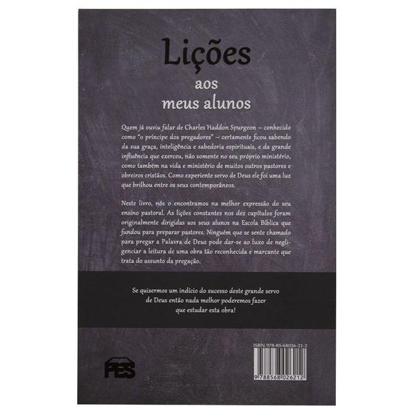 Imagem de Lições aos meus Alunos  Homilética e Teologia Pastoral  Vol. 3  C. H. Spurgeon - PES