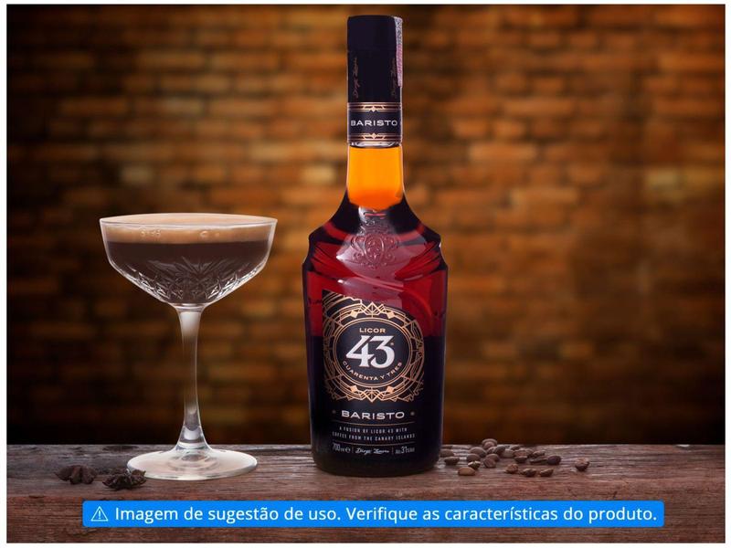 Licor 43 Café Diego Zamora Baristo - 700ml Imagem de Licor 43 Café Diego Zamora Baristo - 700ml