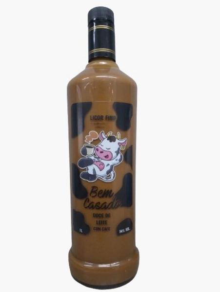 Imagem de Licor Bem Casado Doce De Leite Com Café . 01X1000Ml