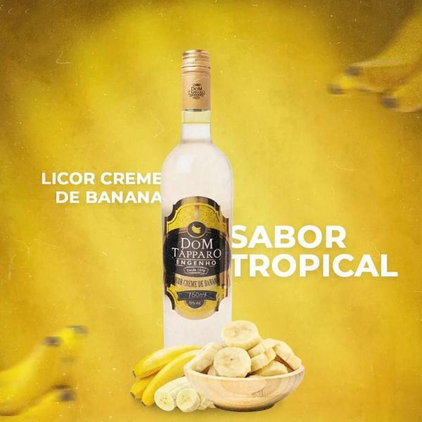 Imagem de Licor Creme De Banana Dom Tápparo Engenho Garrafa 750Ml