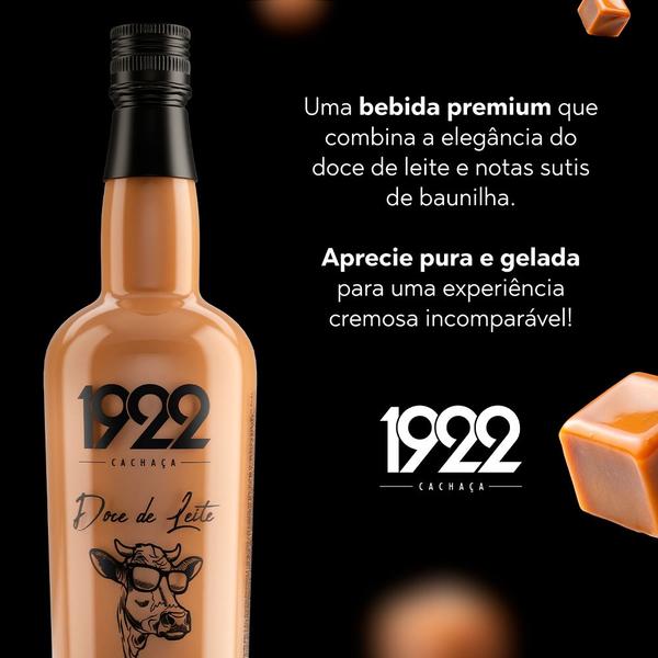 Imagem de Licor de Doce de Leite 1922 700ml 6 Unidades