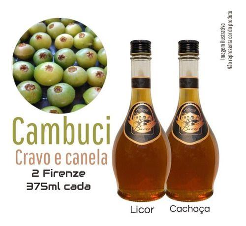 Imagem de Licor e Cachaça Artesanal de Cambuci - 375ml (cada)