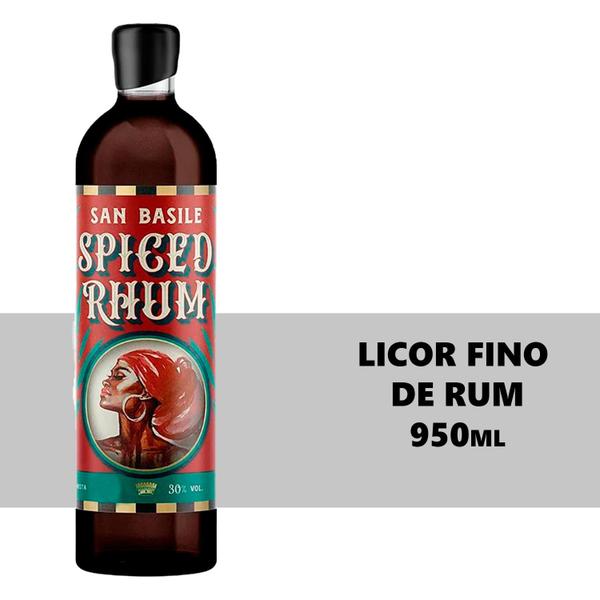 Imagem de Licor Fino de Rum San Basile Spiced Rhum 950ml