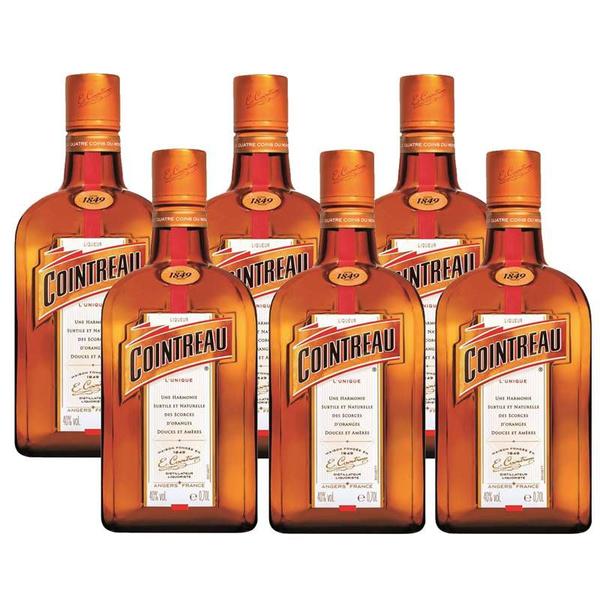 Imagem de Licor Francês Cointreau 700ml 06 Unidades