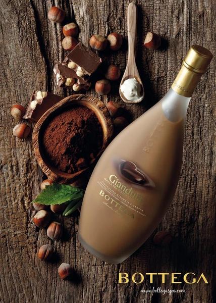 Imagem de Licor Italiano Bottega Sabor GIANDUIA Garrafa 500ml