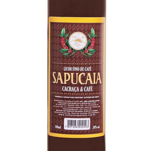 Licor Sapucaia Fino de Café 500ml Imagem de Licor Sapucaia Fino de Café 500ml