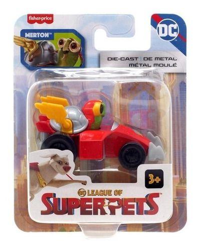 Liga Super Pets Dc Coleção C/ 4 Carrinhos Metal Fisher-price HGL20 - Fisher Price Imagem de Liga Super Pets Dc Coleção C/ 4 Carrinhos Metal Fisher-price HGL20
