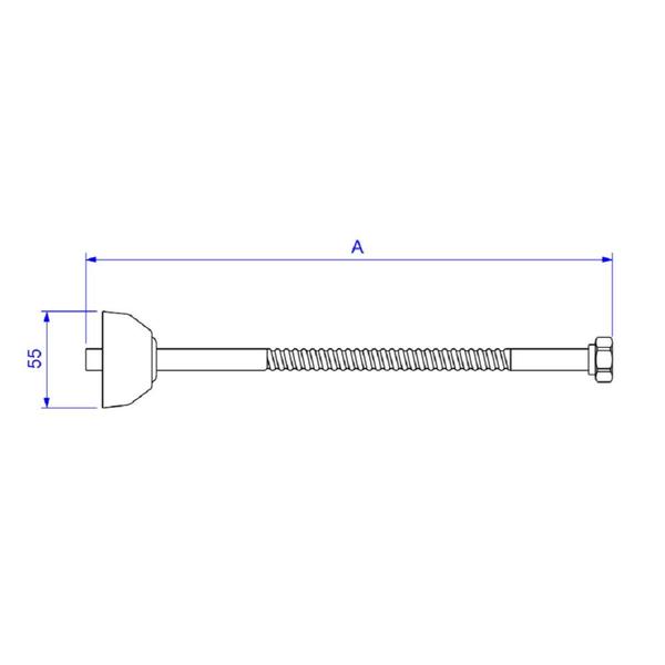 Imagem de Ligacao Flexivel Deca 40cm Red Gold 4606.gl.040.rd