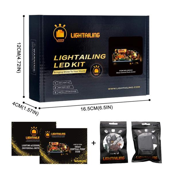 Imagem de Lightailing Light Set para (Ideas Friends The Television Series Central Perk) Building Blocks Model - Led Light kit Compatível com Lego 21319 (NÃO incluído o modelo)