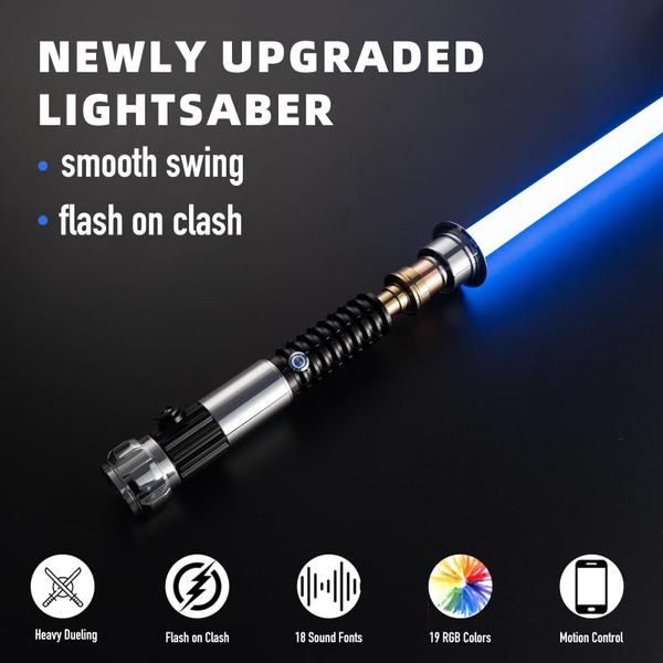 Imagem de Lightsaber Wtispot Obi-wan com 19 cores e 18 efeitos sonoros