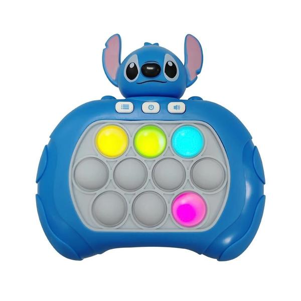 Imagem de Lilo & Stitch Quick Push Pop up Fidget Bubble Light Jogo Eletrônico Antiestresse Para Adultos E