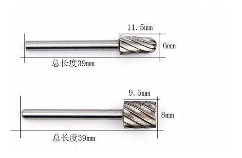 Imagem de Lima E Fresa Rotativa P/micro Retifica 1/8 Kit C/6pç