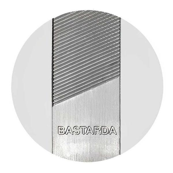 Imagem de Lima Redonda Bastarda 10 Pol 250 mm L105-110 STARRETT