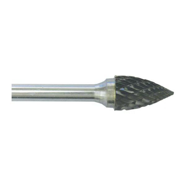 Imagem de Lima Rotativa Metal Duro Arvore Pontiaguda 10,00mm x 20mm Duplo HTOM