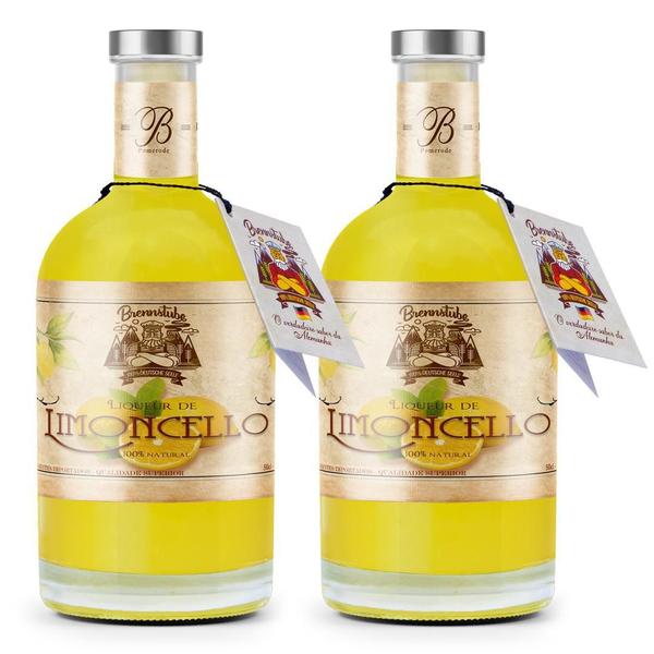 Imagem de Limoncello -Kit Com 2 - Licor Fino De Limão Siciliano