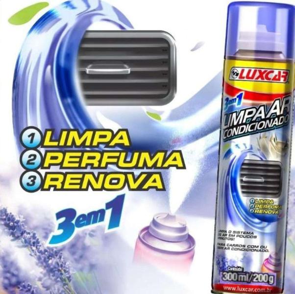 Imagem de Limpa Ar Condicionado Lavanda Aerosol 300ml Perfuma e Renova