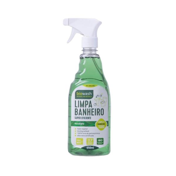 Limpa banheiro gatilho 650ml biowash biodegradável Imagem de Limpa banheiro gatilho 650ml biowash biodegradável