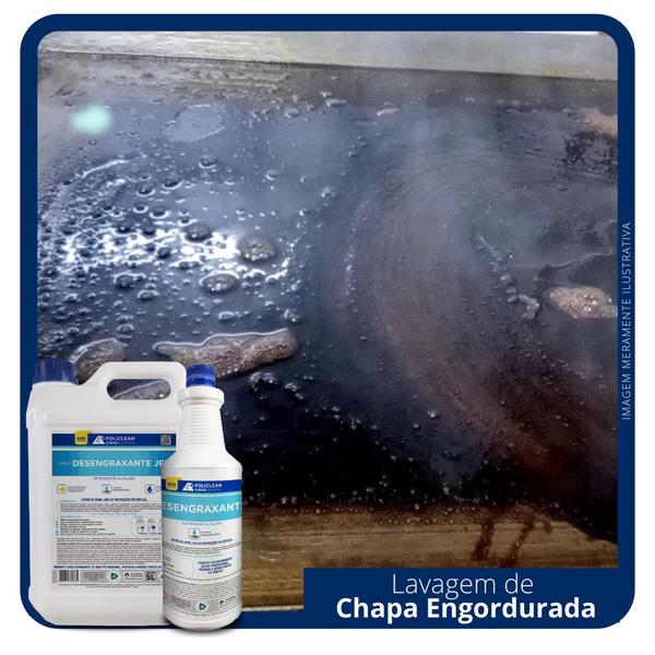 Limpa Chapa Limpa Coifa Detergente Desengraxante Alcalino Gorduras Carbonizadas 1 L Oirad Policlean - Policlean Oirad Imagem de Limpa Chapa Limpa Coifa Detergente Desengraxante Alcalino Gorduras Carbonizadas 1 L Oirad Policlean