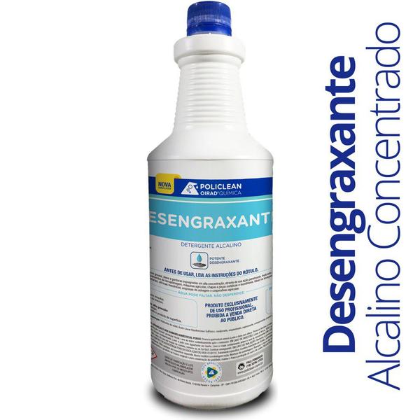 Limpa Chapa Limpa Coifa Detergente Desengraxante Alcalino Gorduras Carbonizadas 1 L Oirad Policlean - Policlean Oirad Imagem de Limpa Chapa Limpa Coifa Detergente Desengraxante Alcalino Gorduras Carbonizadas 1 L Oirad Policlean