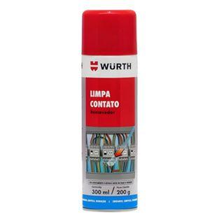 Limpa Contato Wurth 300ml Removedor Resíduos e Gorduras em elétricos e eletrônicos. Imagem de Limpa Contato Wurth 300ml Removedor Resíduos e Gorduras em elétricos e eletrônicos.